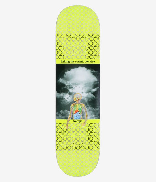 Fucking Awesome Cosmic Overview 8" Skateboard Deck (neon green)