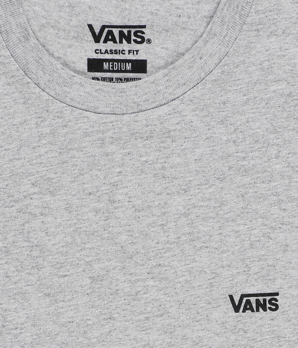 Vans Left Chest Logo T-Shirt (athletic heather)