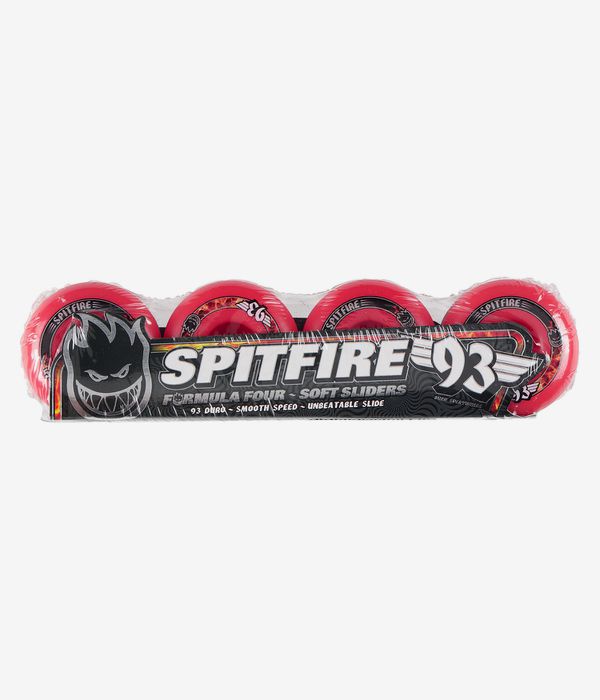 Spitfire Formula Four Radial Wielen (pink) 54 mm 93A 4 Pack
