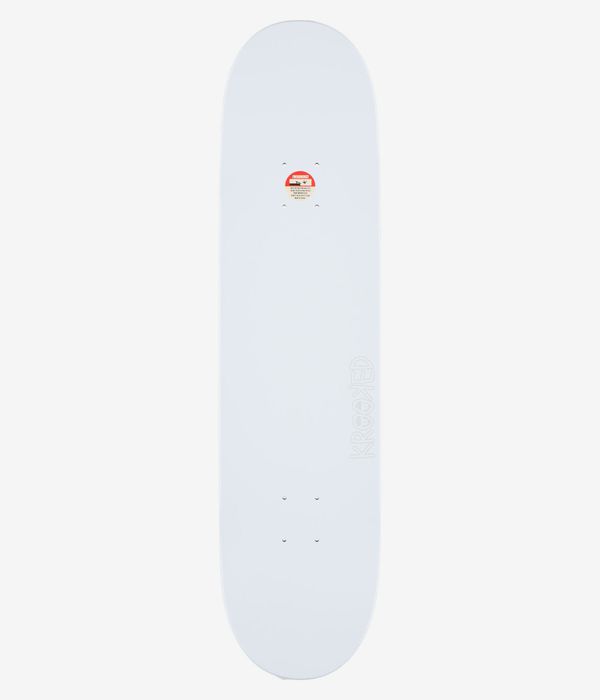 Krooked Team Eyes 8.06" Skateboard Deck (white)