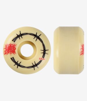 skatedeluxe Barbwire Conical ADV Roues (natural) 53mm 100A 4 Pack