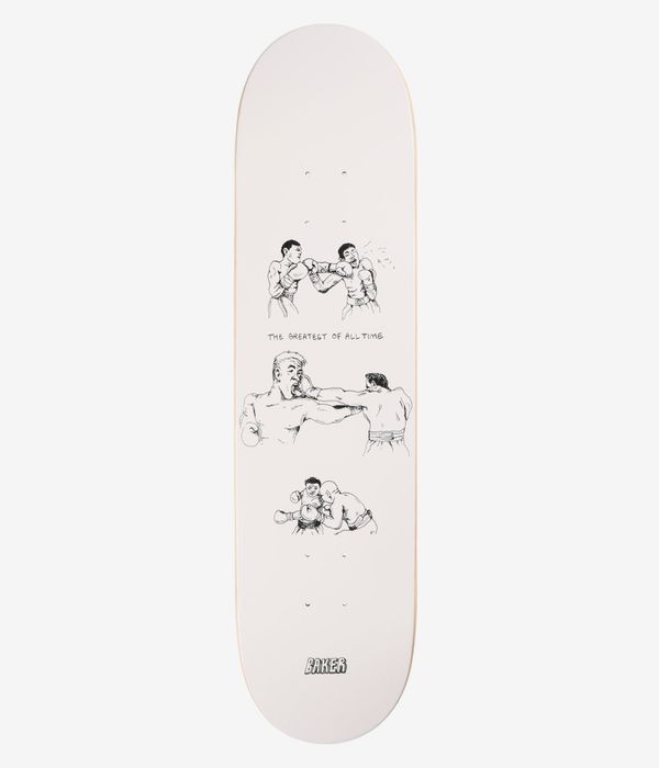 Baker T-Funk Goat 8.125" Planche de skateboard (white)