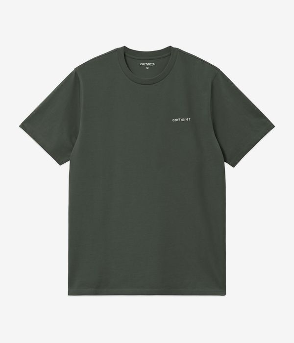 Carhartt WIP Script Embroidery T-shirt (opuntia white)