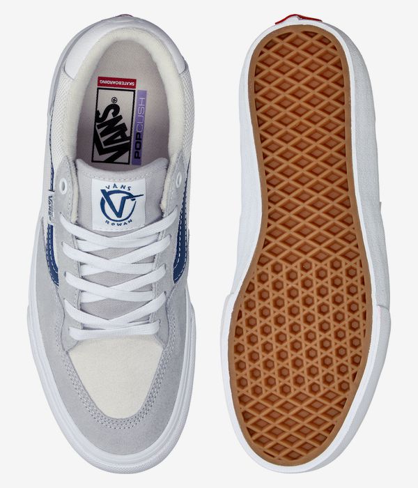 Vans Skate Rowan Shoes (grey navy)