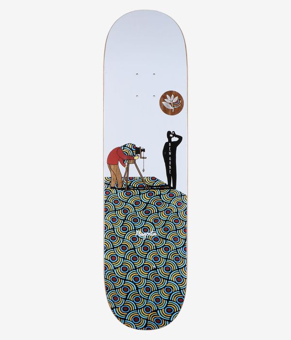 Magenta Gore Photographer 8.25" Skateboard Deck (multi)