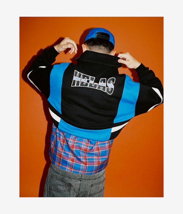 Hélas Hoop 1/4-Zip Sweatshirt (blue black)