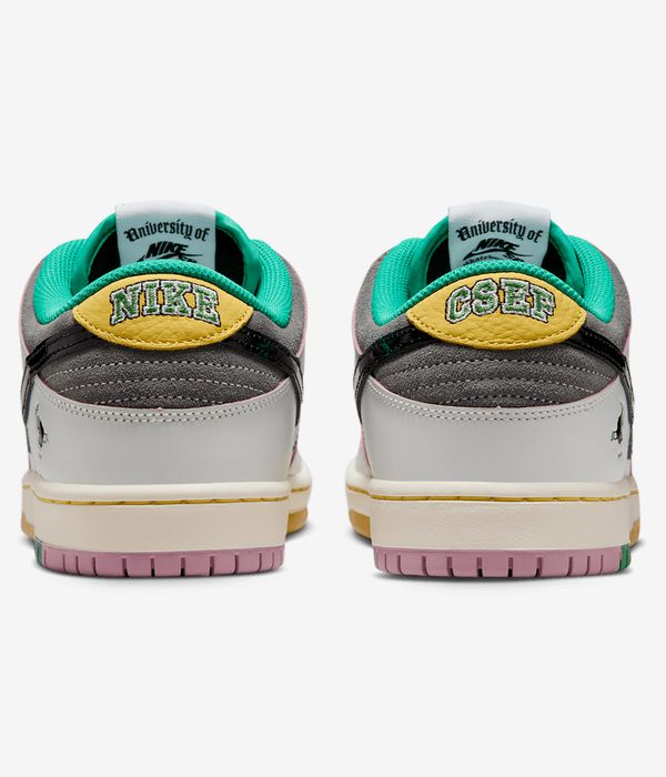 Nike SB x CSEF Dunk Low Pro Shoes (summit white black white iron gr)
