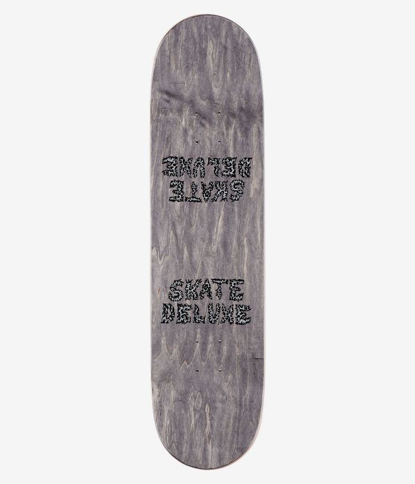skatedeluxe Zinkey Twin Tail 8.25" Skateboard Deck (blakc silver)