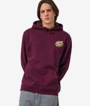 Santa Cruz Slime Cream sweat à capuche (dark cherry)