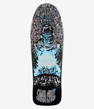 Santa Cruz Knox Firepit Reissue 10.07" Skateboard Deck (black blue)