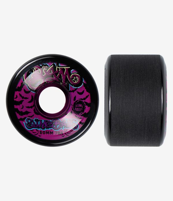 Santa Cruz Bam Margera Guest OG Slime Slime Balls Wheels (black) 60 mm 78A 4 Pack