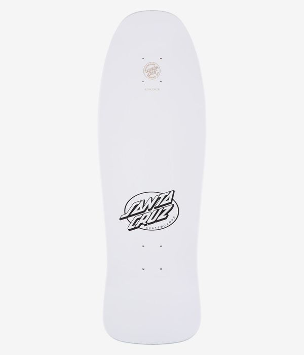 Santa Cruz Kendall Snake Reissue 9.975" Skateboard Deck (white)