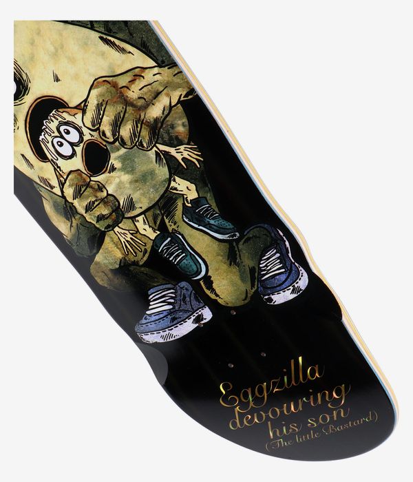 Heroin Skateboards Egg Eater 9.75" Skateboard Deck (multi)
