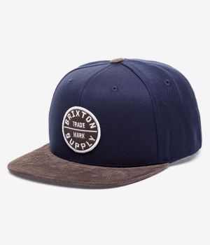 Brixton Oath III Snapback Casquette (navy deep brown)