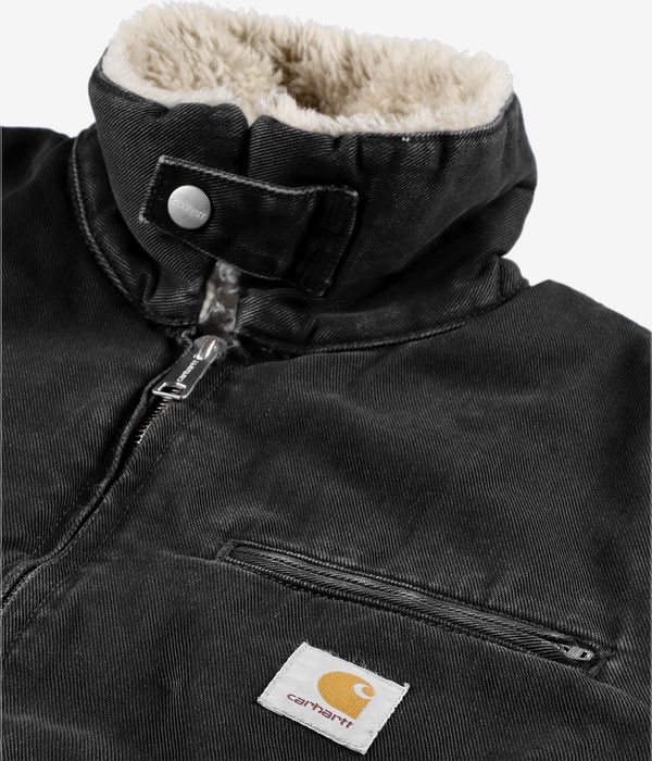 Carhartt WIP Herald Organic Maitland Giacca (black wall stone washed)