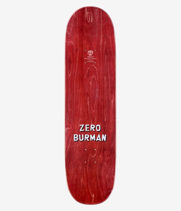 Zero Burman Southpark Horror 8.625" Skateboard Deck (matte black)
