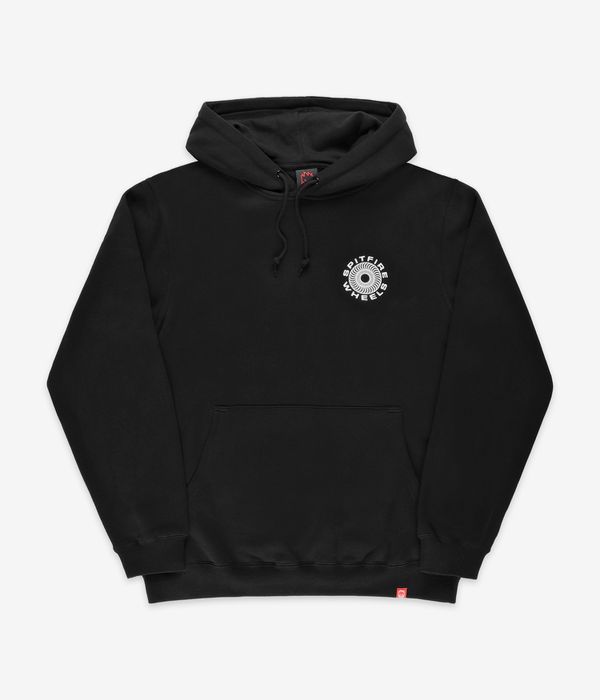 Spitfire Classic '87 Swirl sweat à capuche (black white)