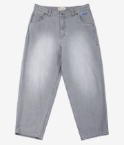 Dime Classic Baggy Denim Jeansy (sandblasted gray striped)