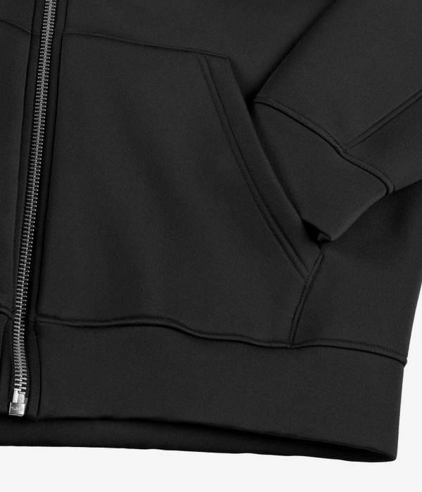 HAN KJØBENHAVN Neoprene Zip-Hoodie (black)