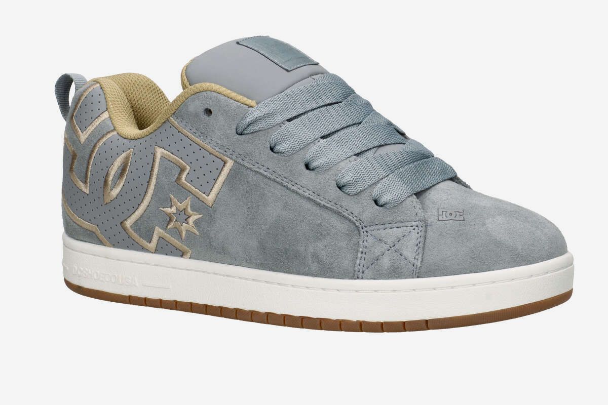 DC Court Graffik Schoen (grey tan offwhite)