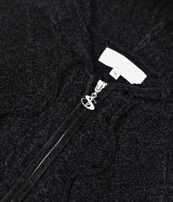 Yardsale Dreamer Chenille Sudadera con cremallera (black)