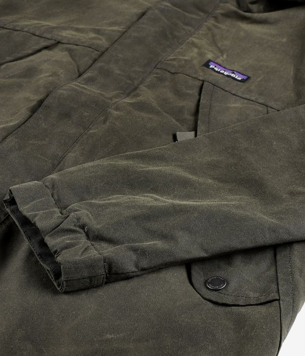 Patagonia Waxed Cotton Chaqueta (basin green)