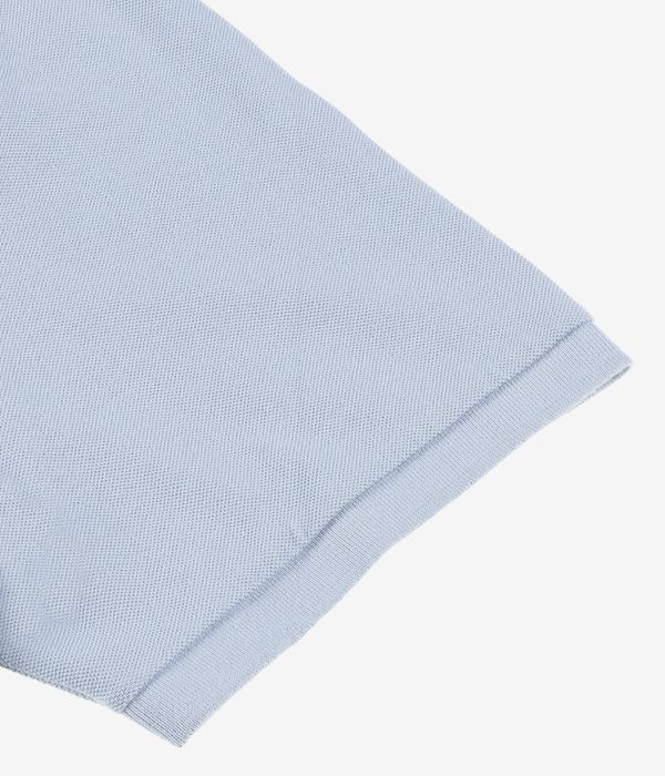 Carhartt WIP Script Garment Wash Polo-Shirt (blue fog white)