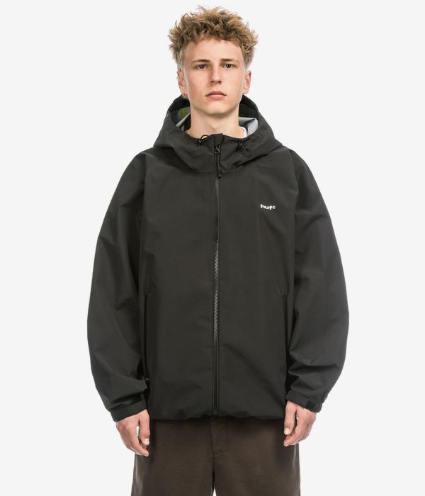 HUF Rainier Shell Jacket (black)