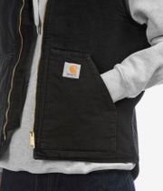 Carhartt WIP Classic Organic Dearborn Vest (black stone canvas)