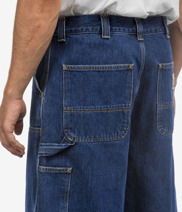 Carhartt WIP Double Knee Pant Shorts (blue stone washed)