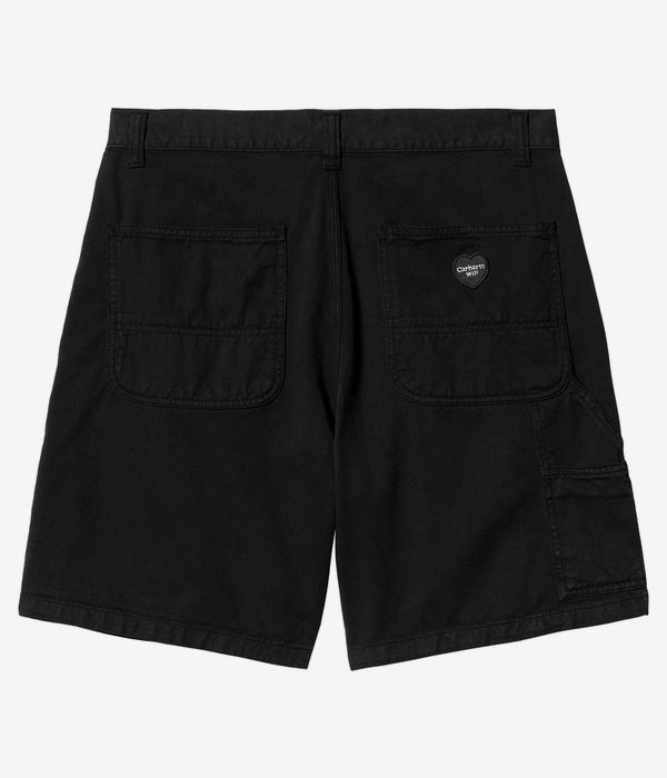 Carhartt WIP Drewe Fountain Shorts (black rinsed)