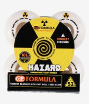 Madness Hazard Swirl CP Radial Roues (white) 53mm 101A 4 Pack