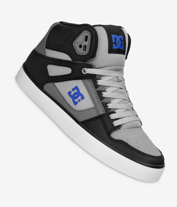 DC Pure High Top WC Shoes (black grey blue)