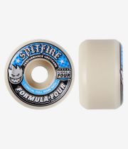 Spitfire Formula Four Conical Full Wielen (white blue) 52mm 99A 4 Pack