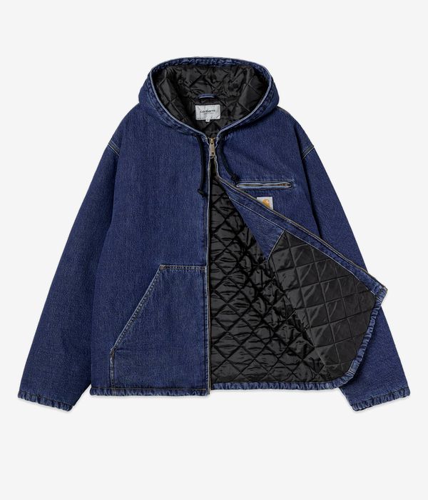 Carhartt WIP Cleveland Cotton Smith Veste (blue stone washed)