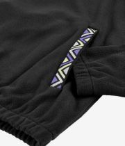 Iriedaily Monte Noe Troyer 1/2-Zip Felpa (black white)