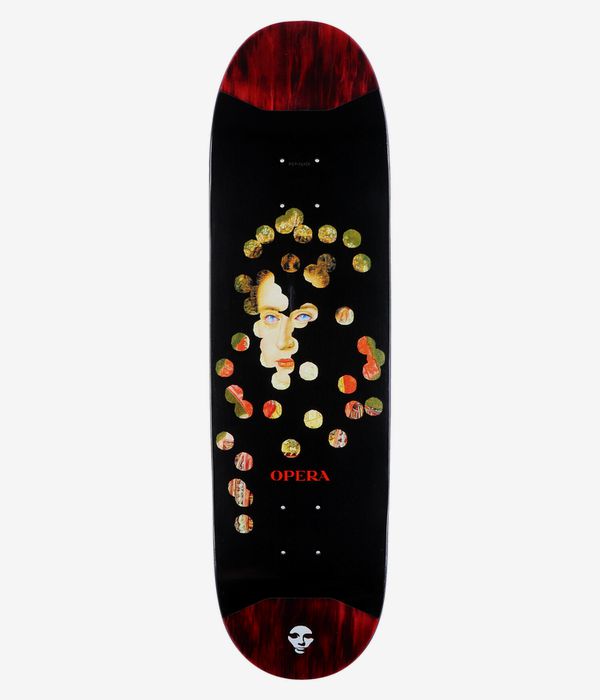 Opera Dot Pop Slick 8.5" Skateboard Deck (multi)