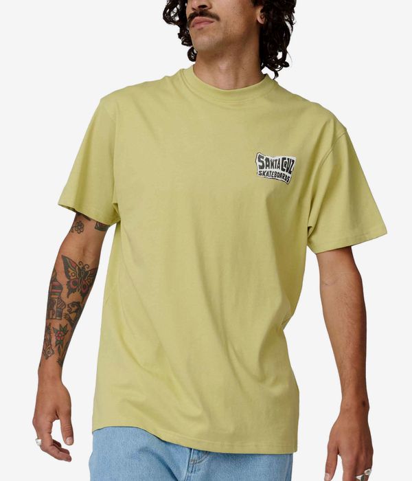 Santa Cruz Collage Hand T-Shirt (faded khaki)