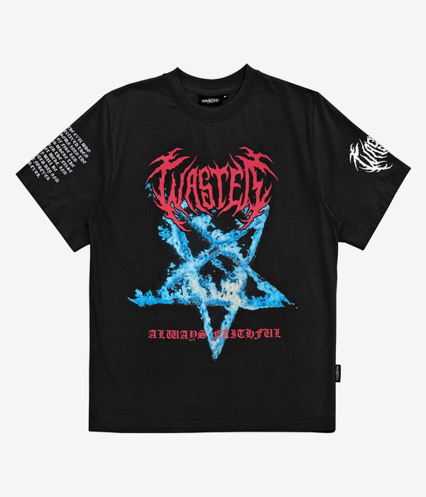 Wasted Paris Hell Nation T-Shirt (black)
