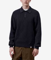 Carhartt WIP Miles Polo Long sleeve (black)