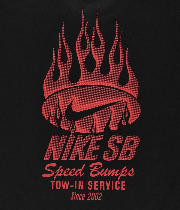 Nike SB Tee T-Shirt (black red)