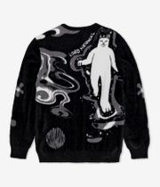 RIPNDIP Space Walk Mohair Sweatshirt (black)