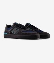 New Balance Numeric 574 Vulc Shoes (faded black faded teal)