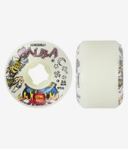 Santa Cruz Salba Witchdoctor Reissue Chubbies Slime Balls Roues (white) 56 mm 99A 4 Pack