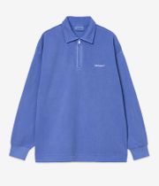 Carhartt WIP Piquè Script Felpa (wolfsbane white garment dyed)