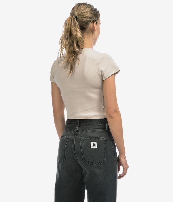 Element Icon Crop Camiseta women (oat milk)