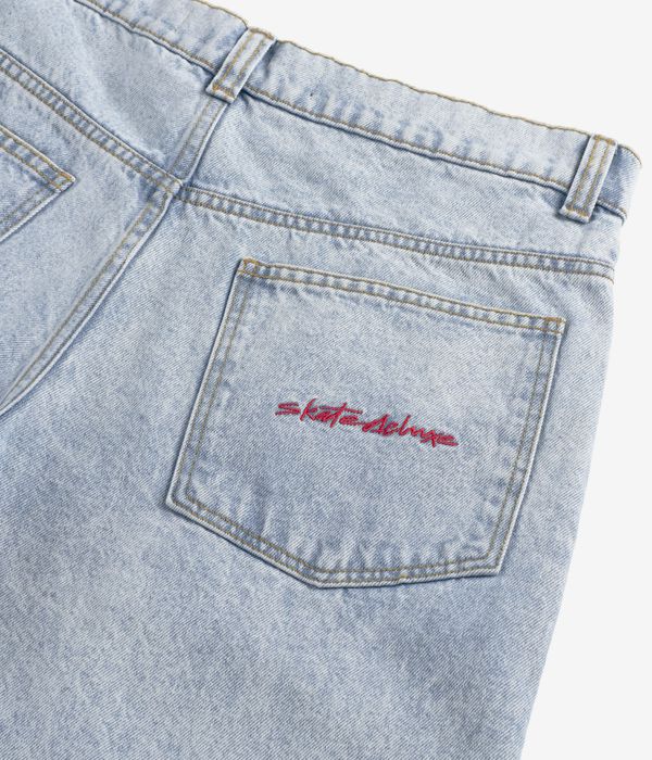 skatedeluxe Script Jeans (light stone washed)