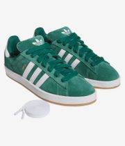 adidas Skateboarding Campus 90s ADV Buty (collegiate green white white)