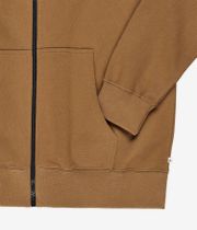 Anuell Tylum Organic Zip-Sweatshirt avec capuchon (brown)
