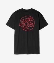 Santa Cruz Fever Dream Mono Dot T-Shirt (black)